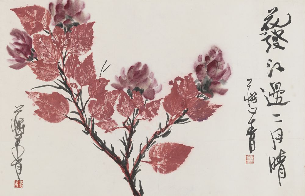 花发江边二月情