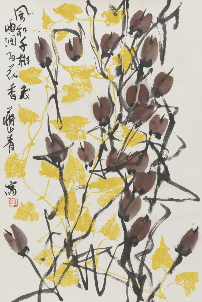风和千树茂，雨润百花香