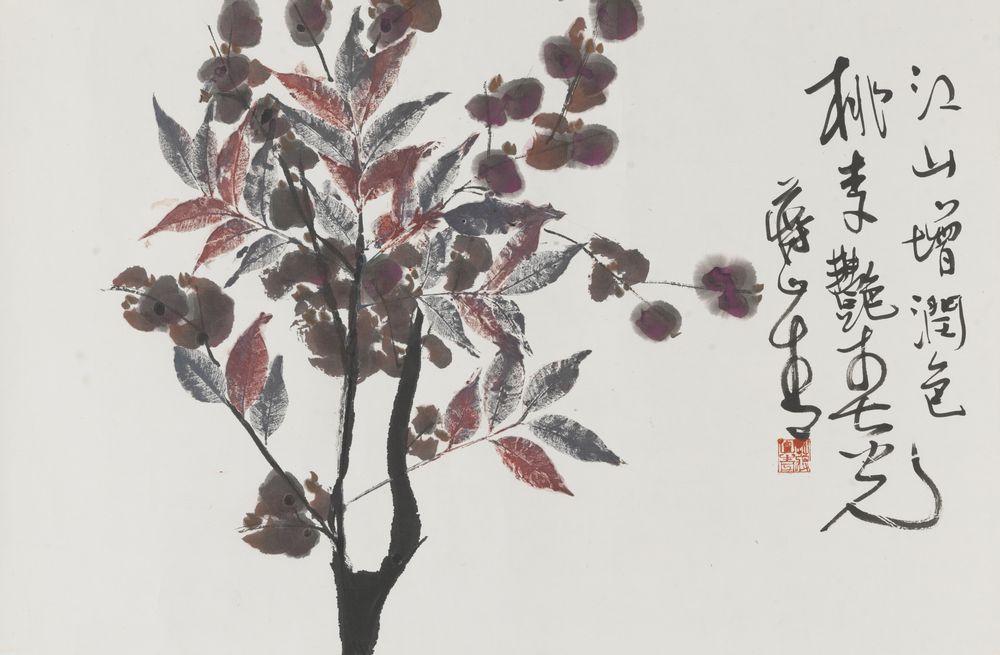 江山增润色 桃李艳春光