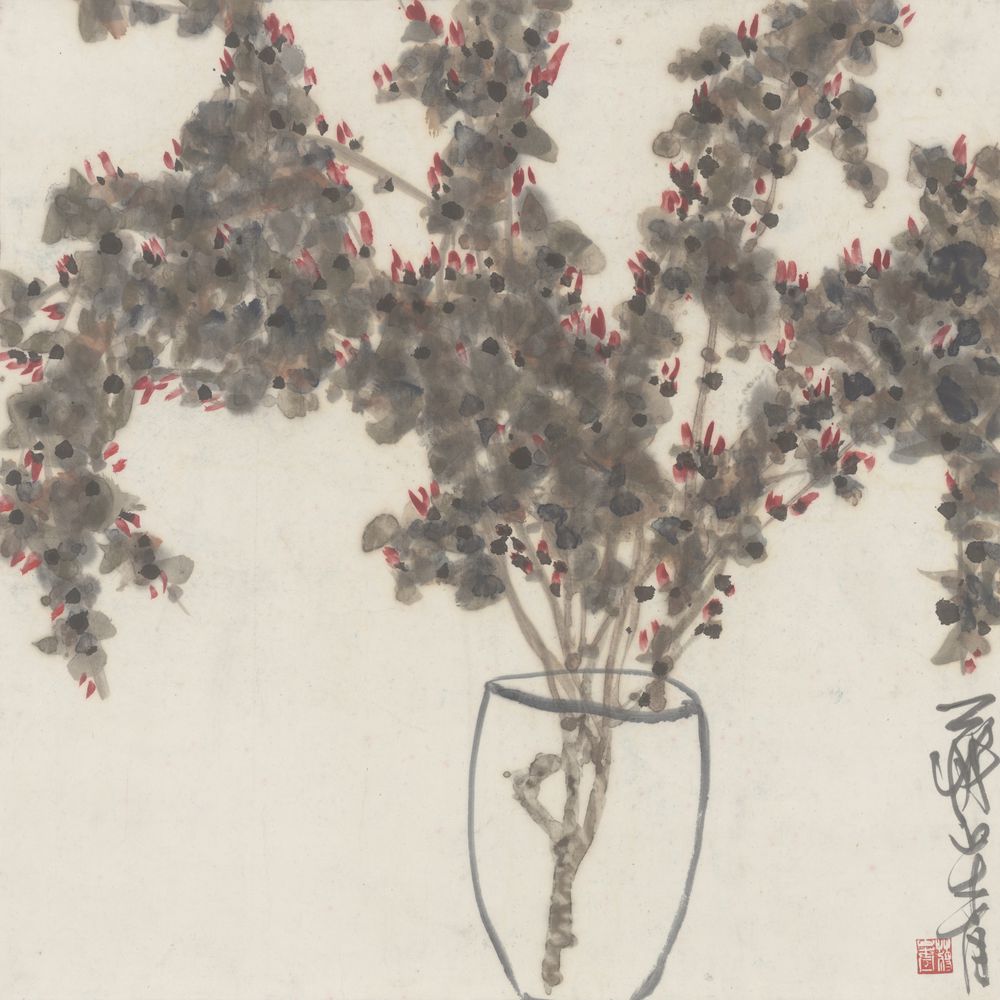 小蕾深藏数点红