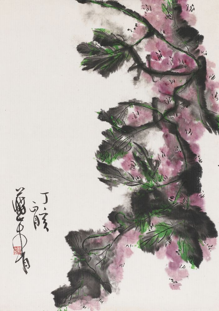 花映绿娇初日嫩