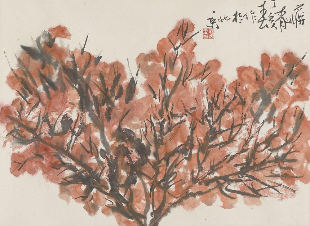 秋丛绕舍