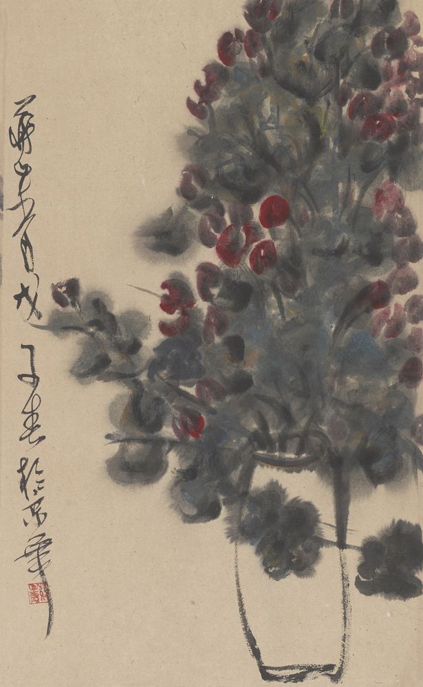 瓶花无密约
