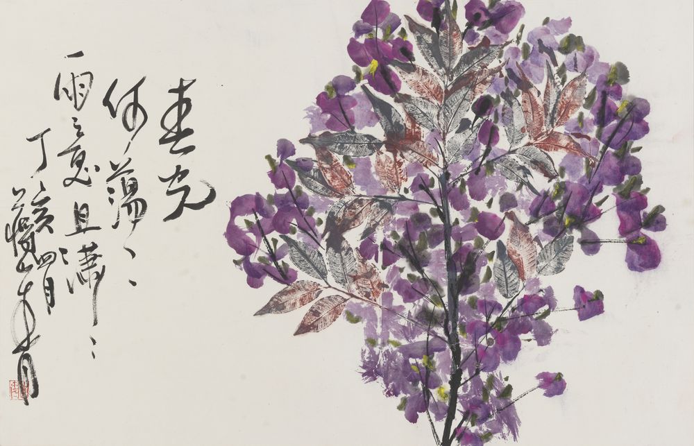 春光何荡荡，雨意且潇潇