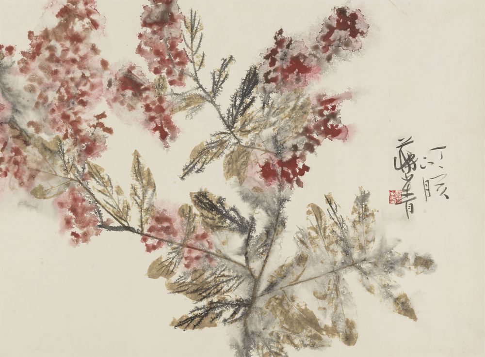 一番风露晓妆新