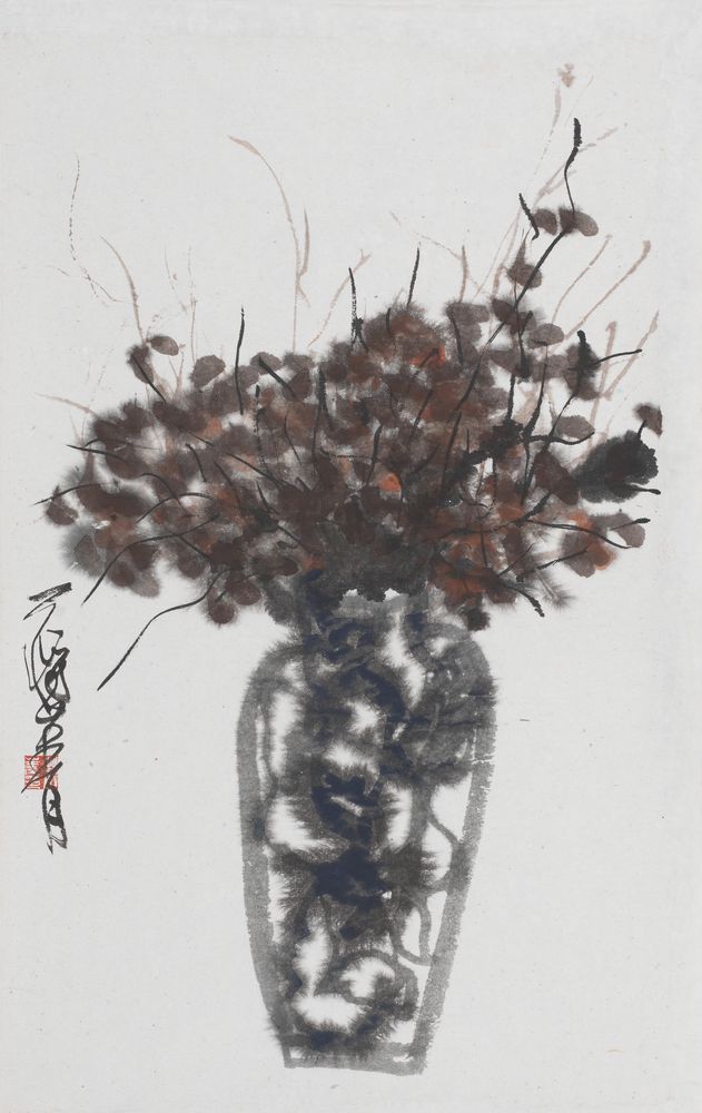 瓶花故故透禅房