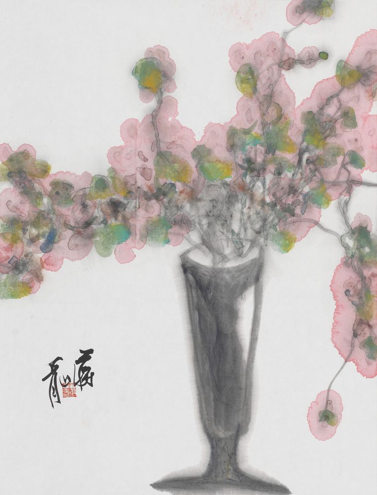 花影对月容