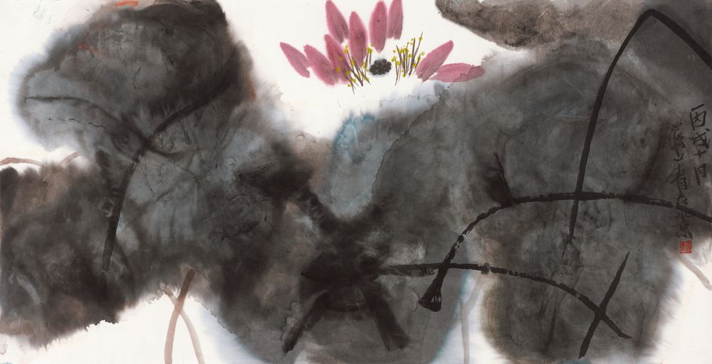 红菏菡萏
