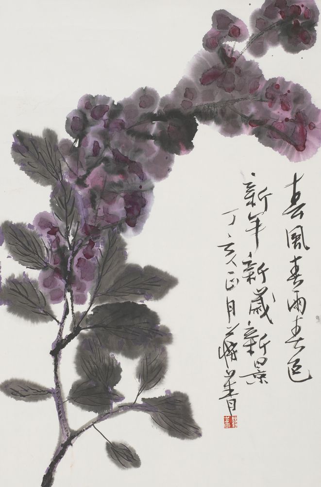 喜风喜雨春色