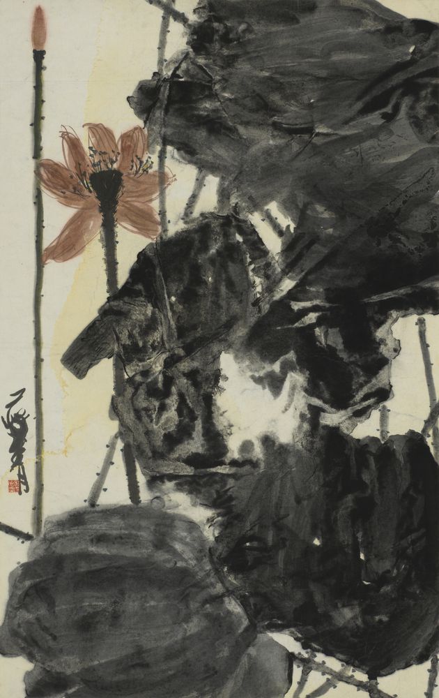 满塘素红碧