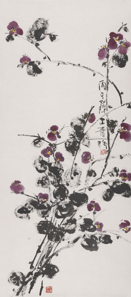 渴笔花卉