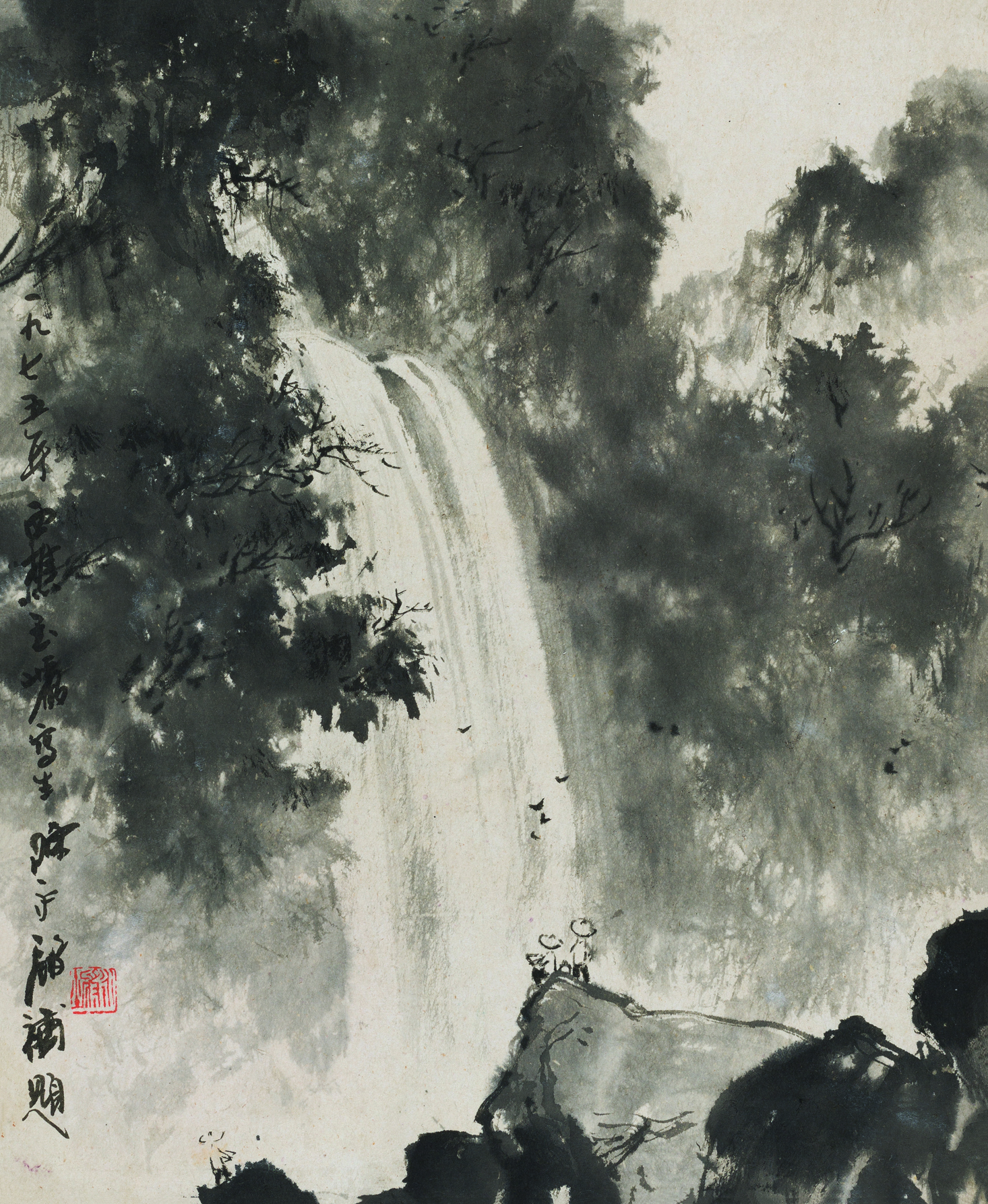 玉岩珠瀑