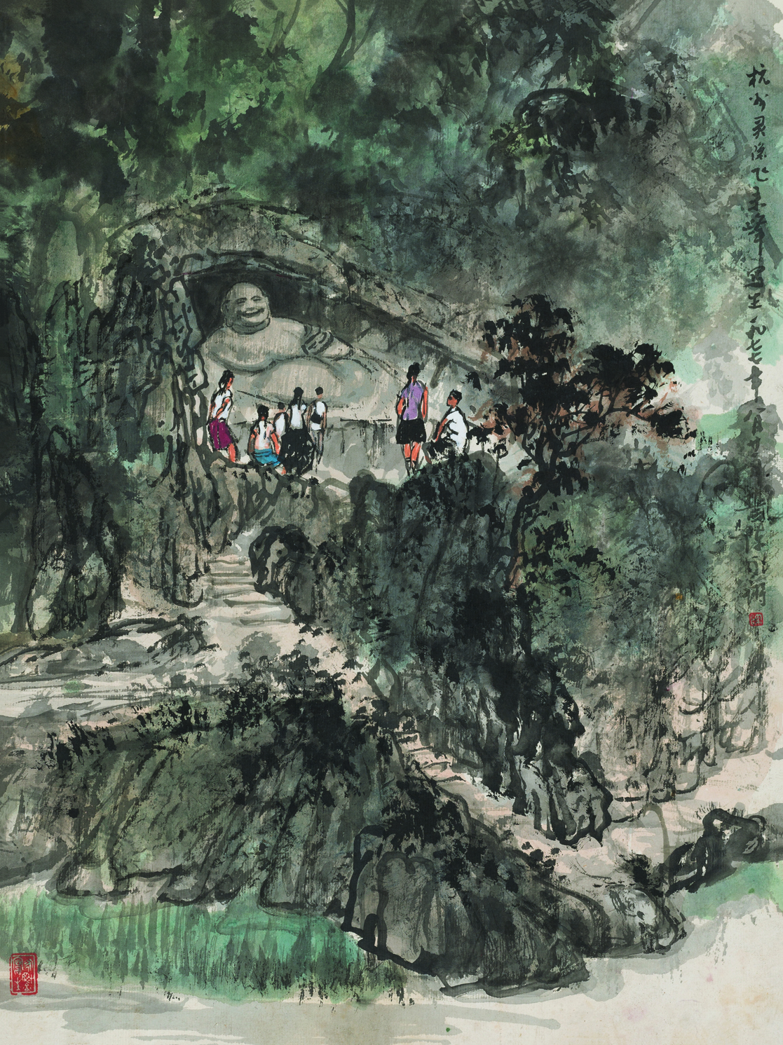 杭州灵隐飞来峰