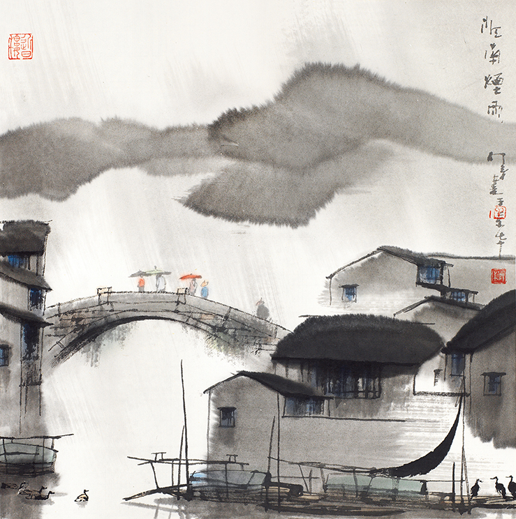 江南烟雨