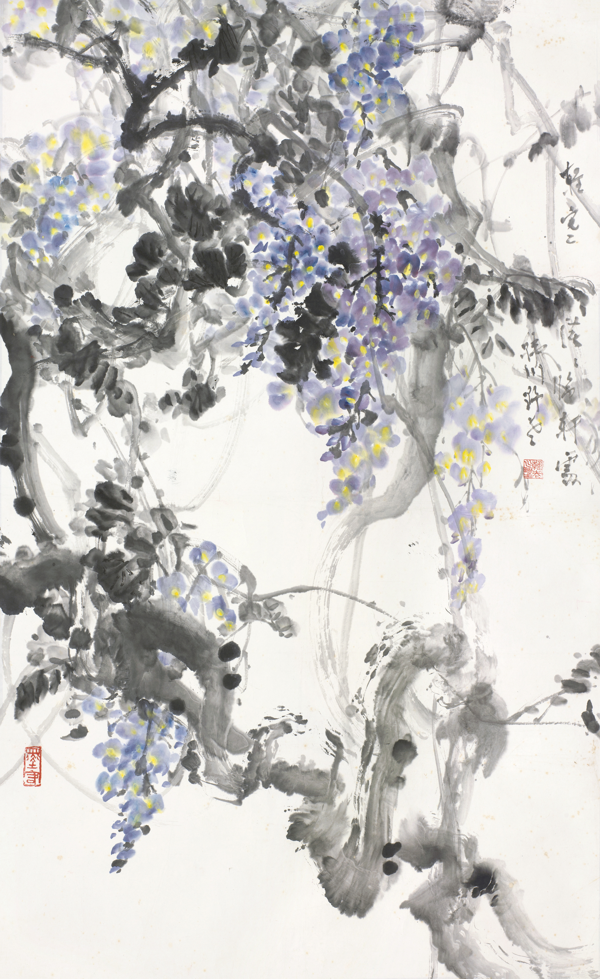 轻寒淡淡临轩处