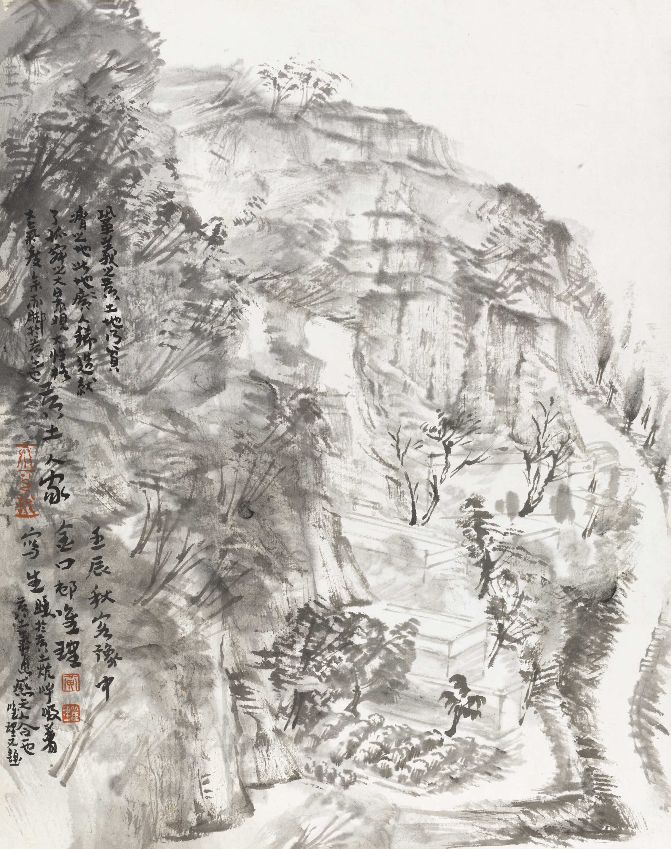 黃土人家(寫生）