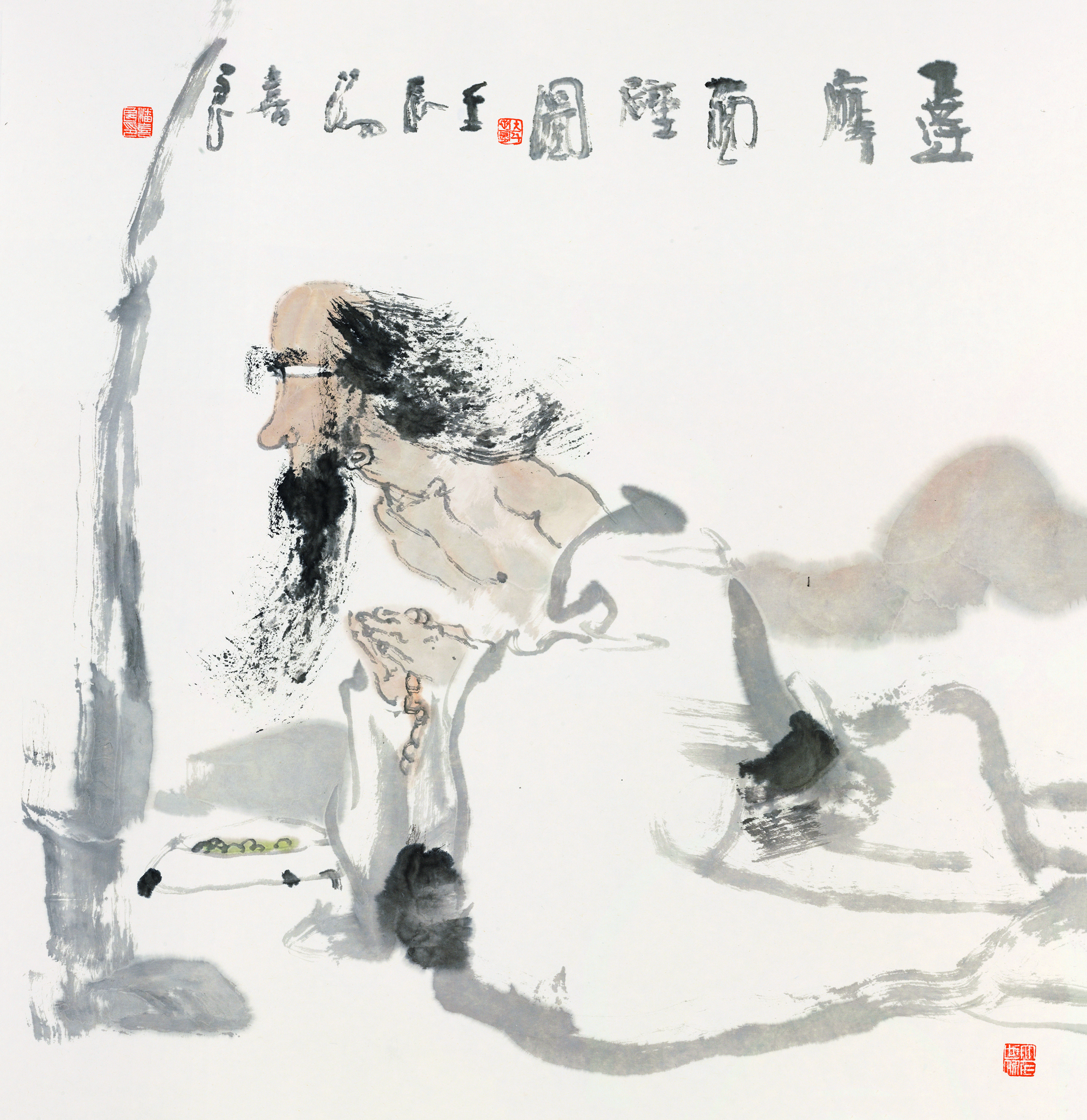 达摩面壁图