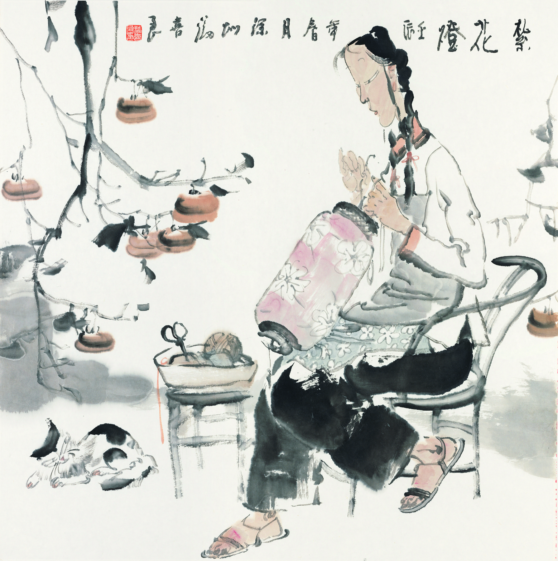 扎花灯