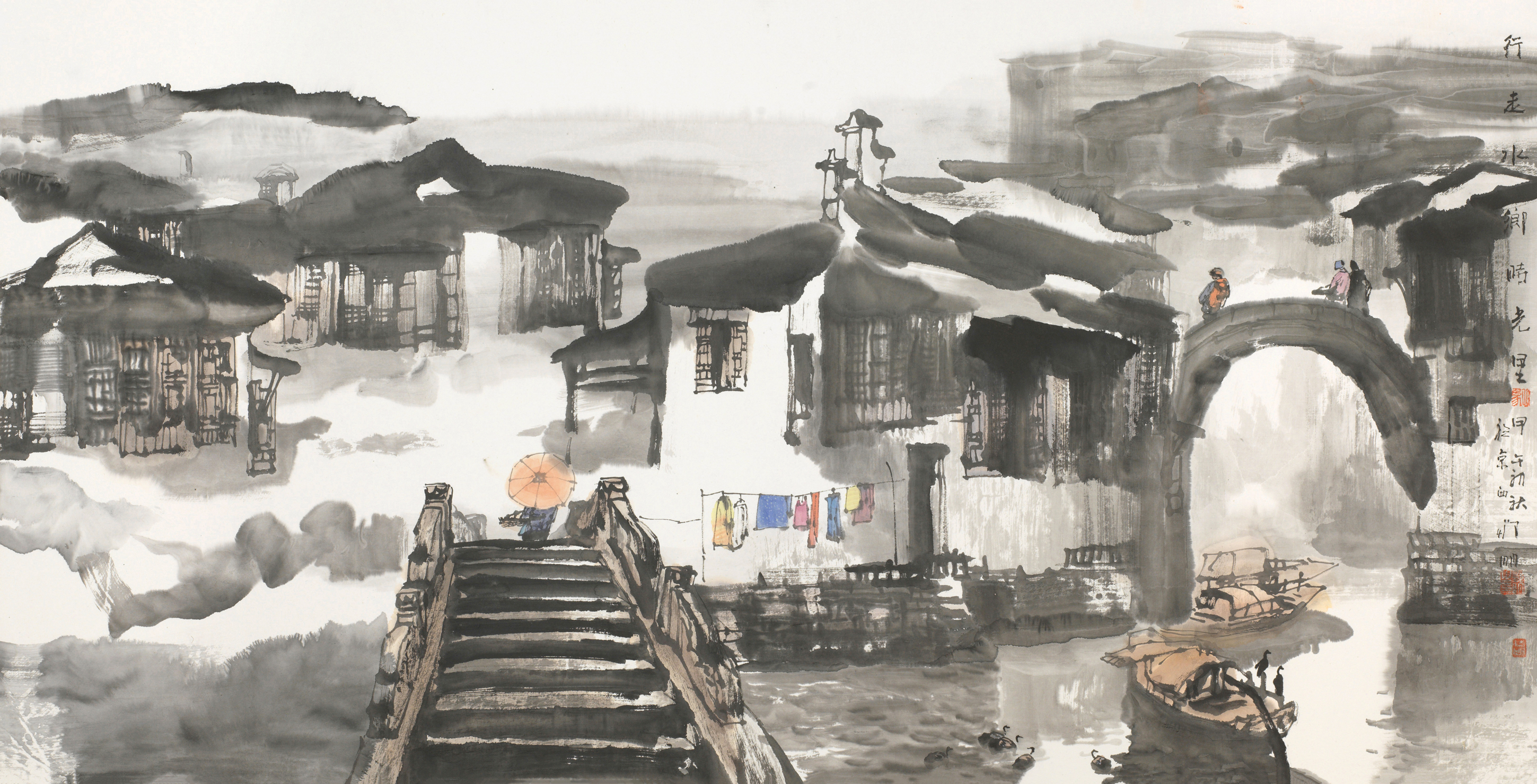行走水乡时光里