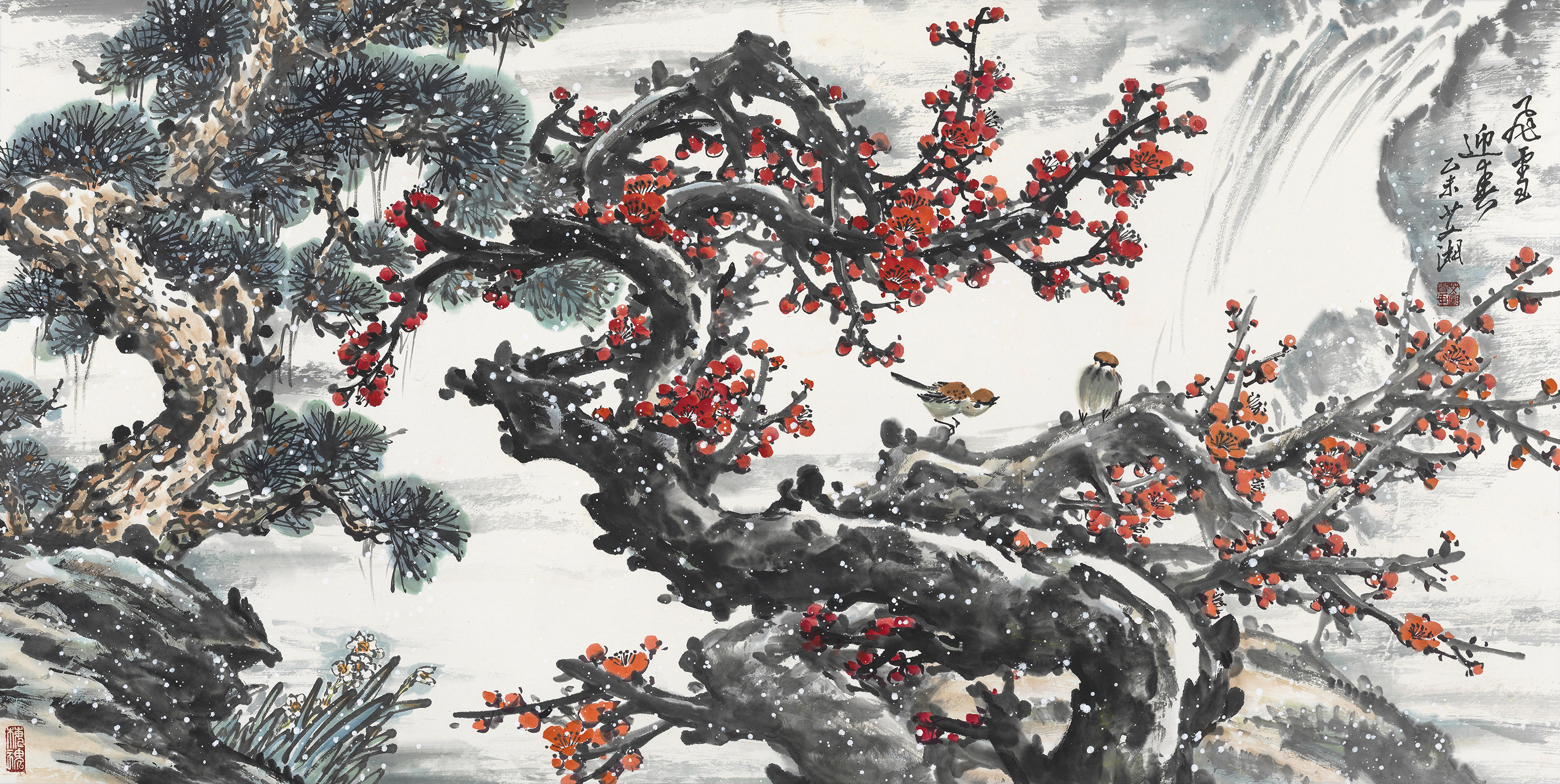 飞雪迎春