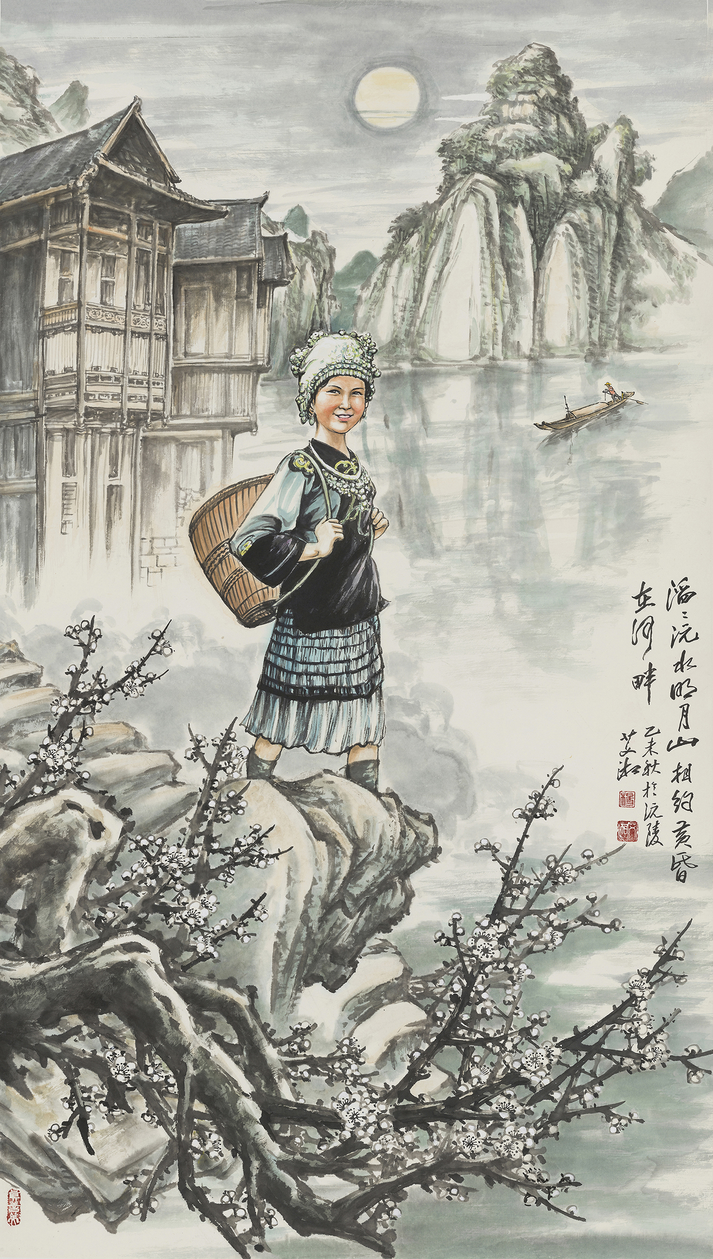 滔滔沅水明月山