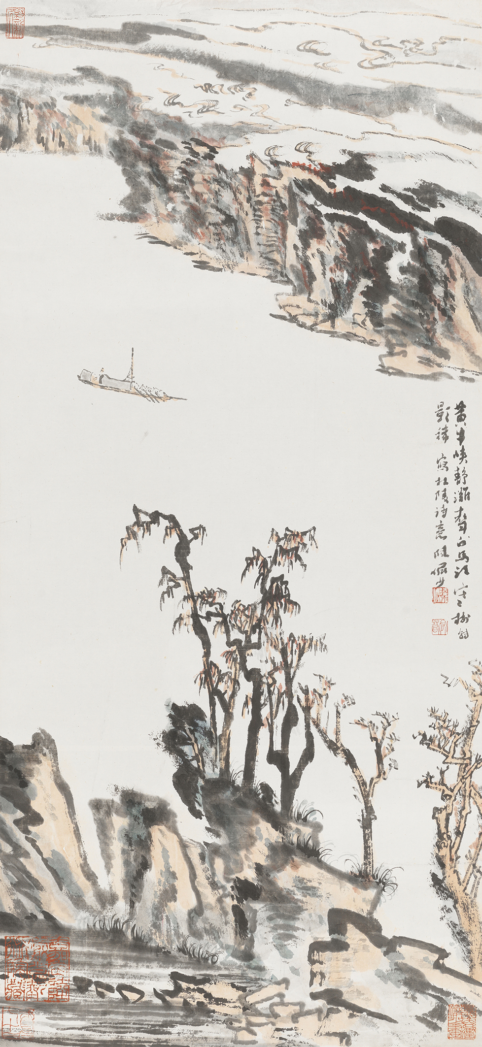 黄牛峡静图