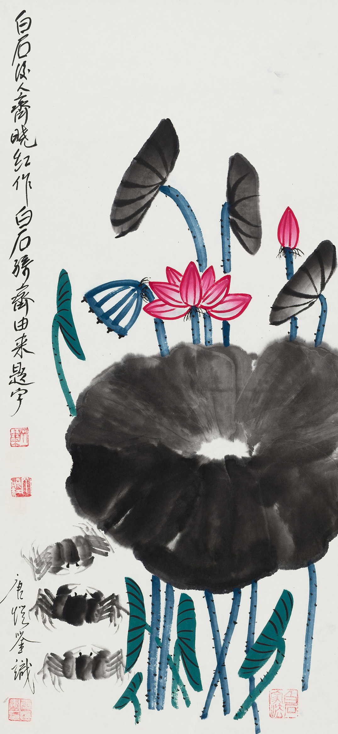 荷蟹图YCSZ-HXT007GB