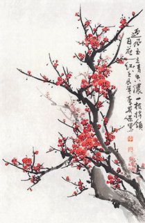 一枝将领百花红