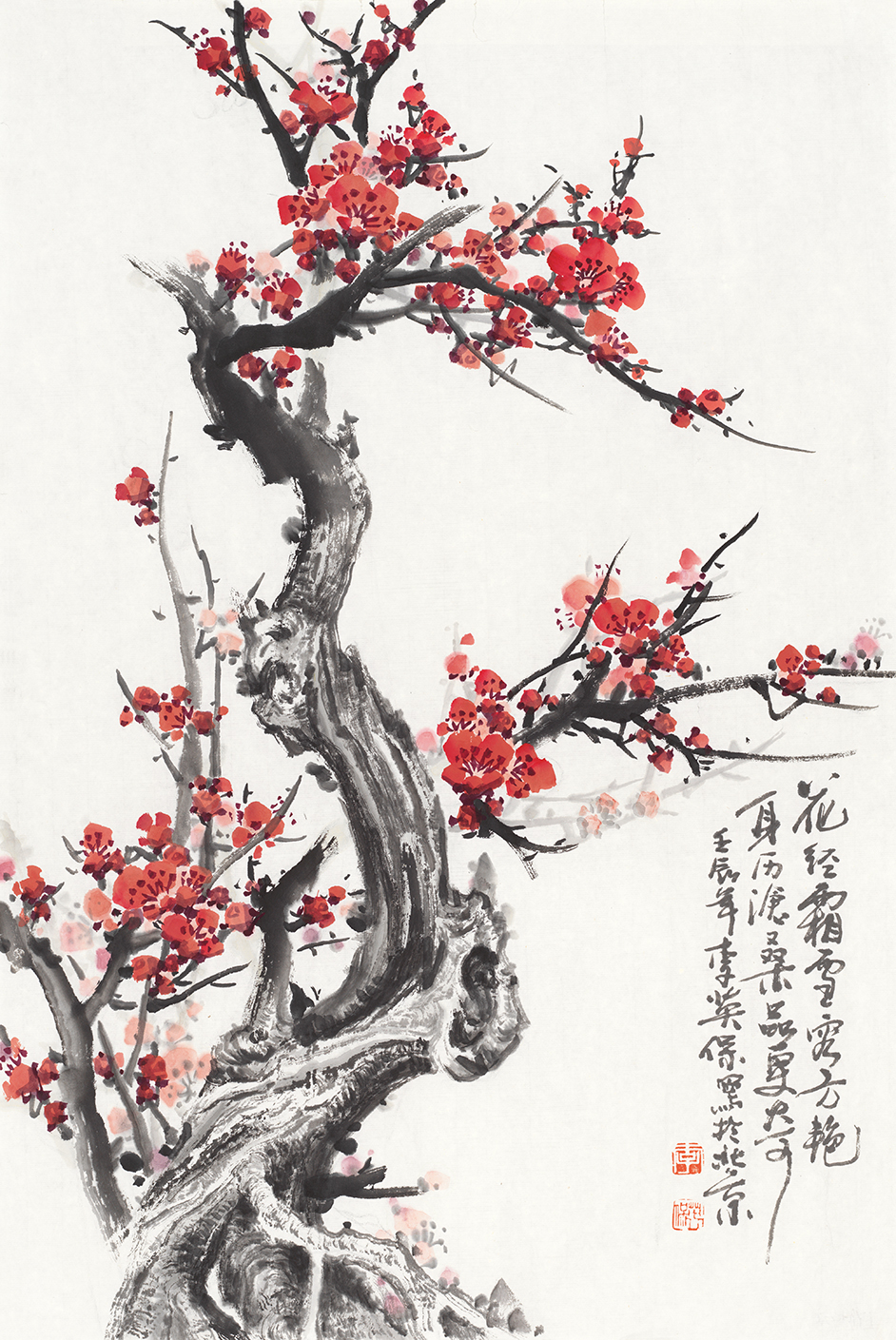 花经霜雪容方艳