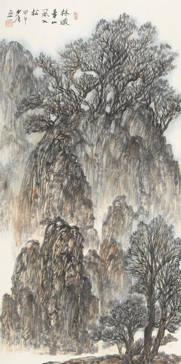 林瞰青山风入松