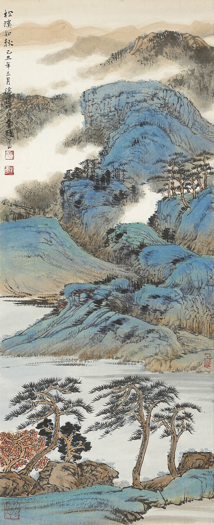 卡纸四条屏(春夏秋冬)