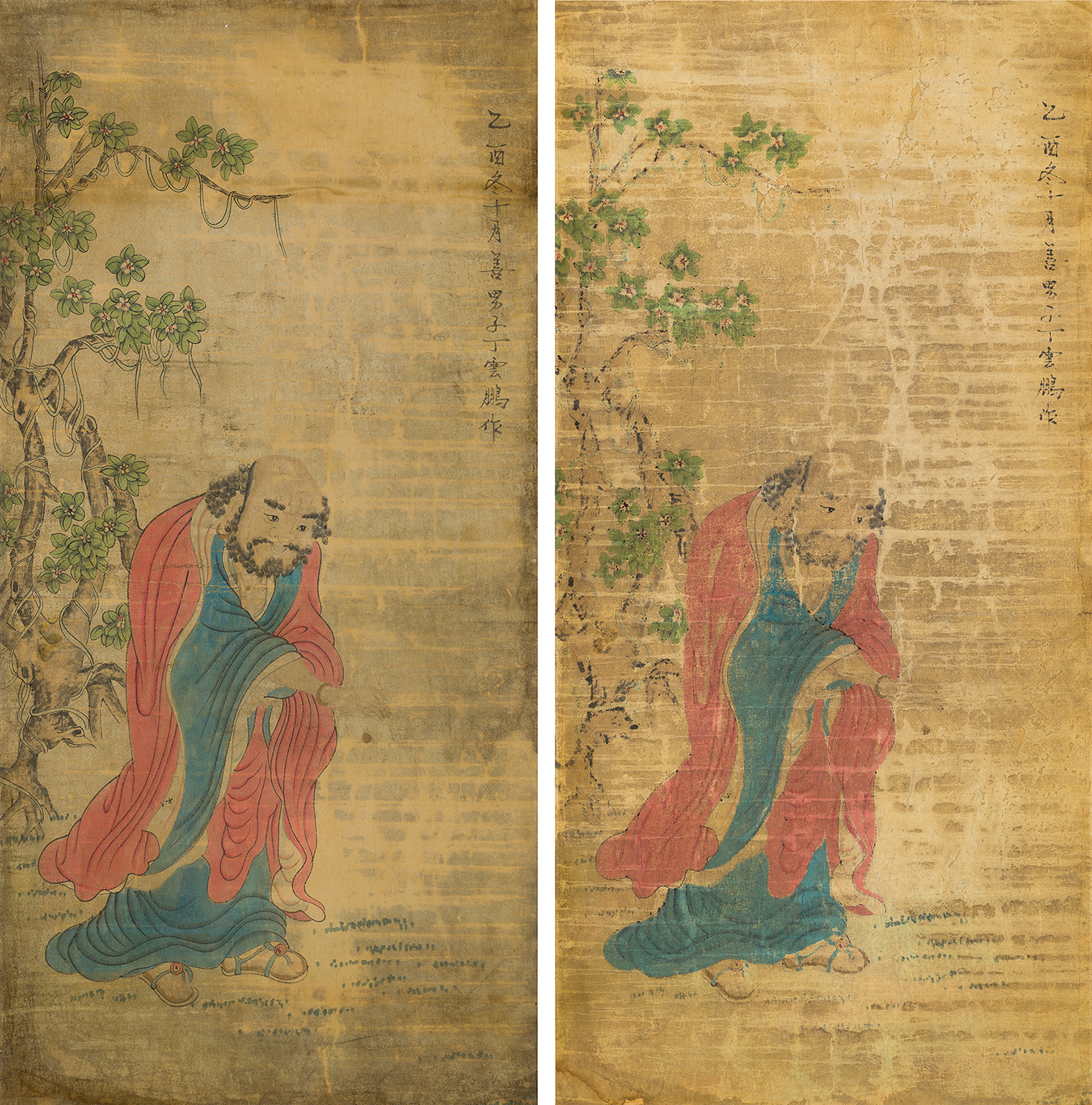 明代丁云鹏达摩象