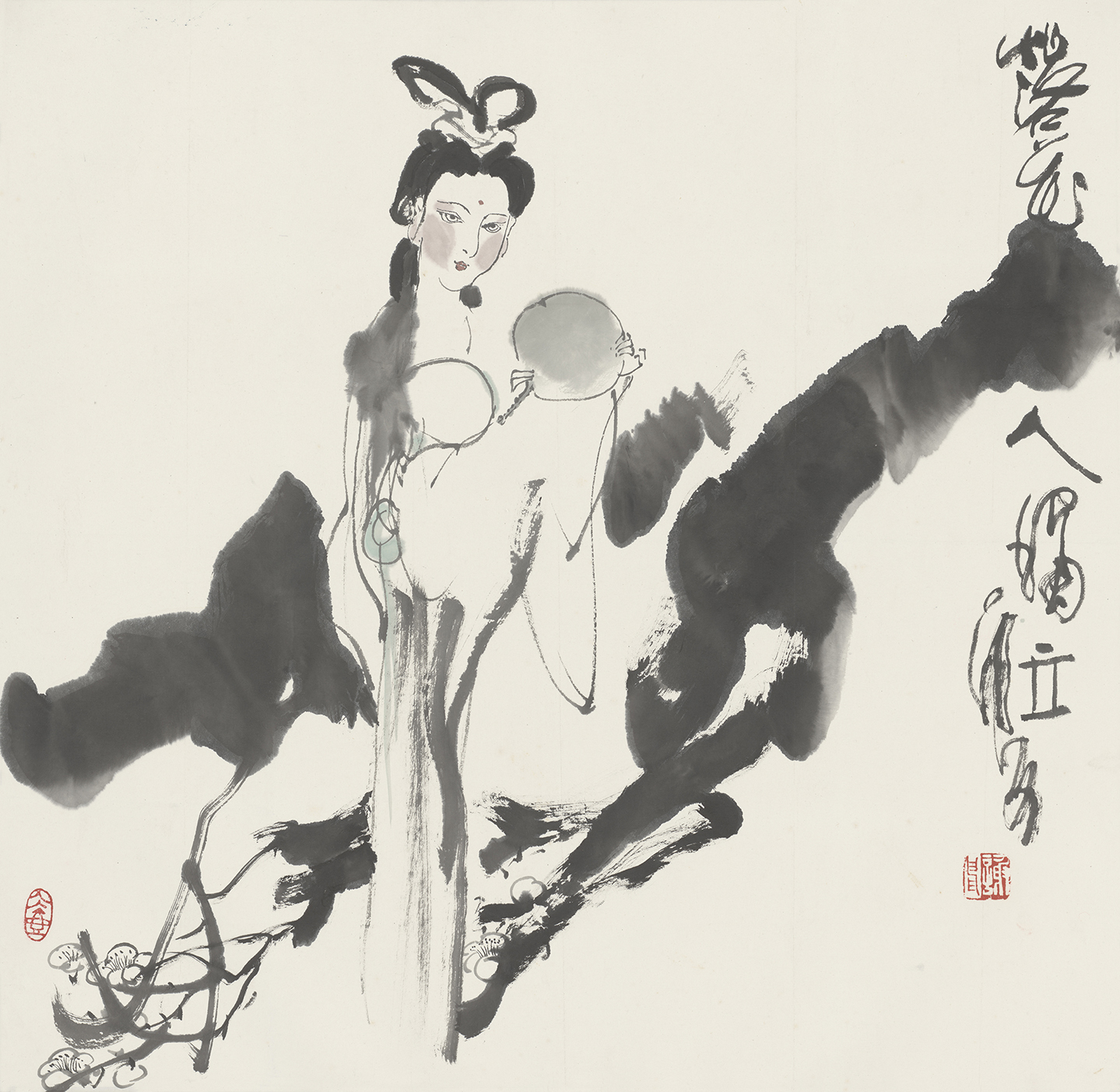 落花人獨立