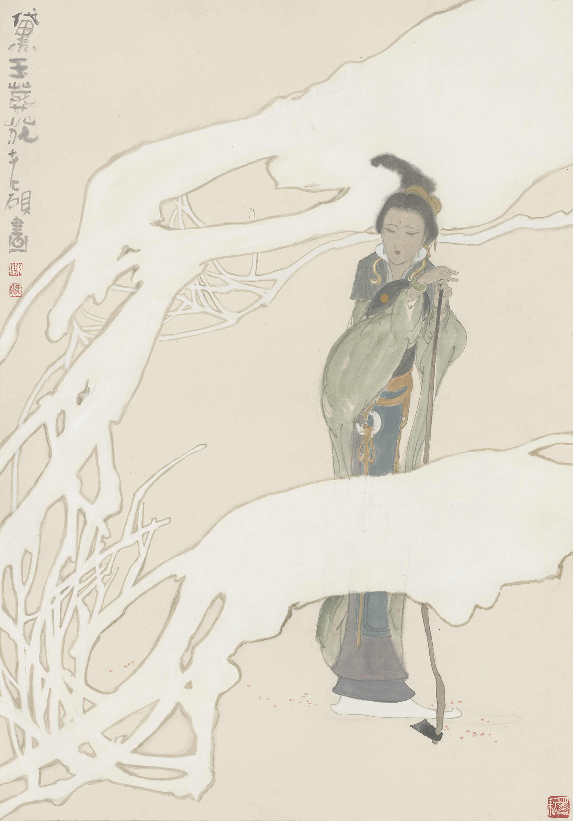 黛玉葬花