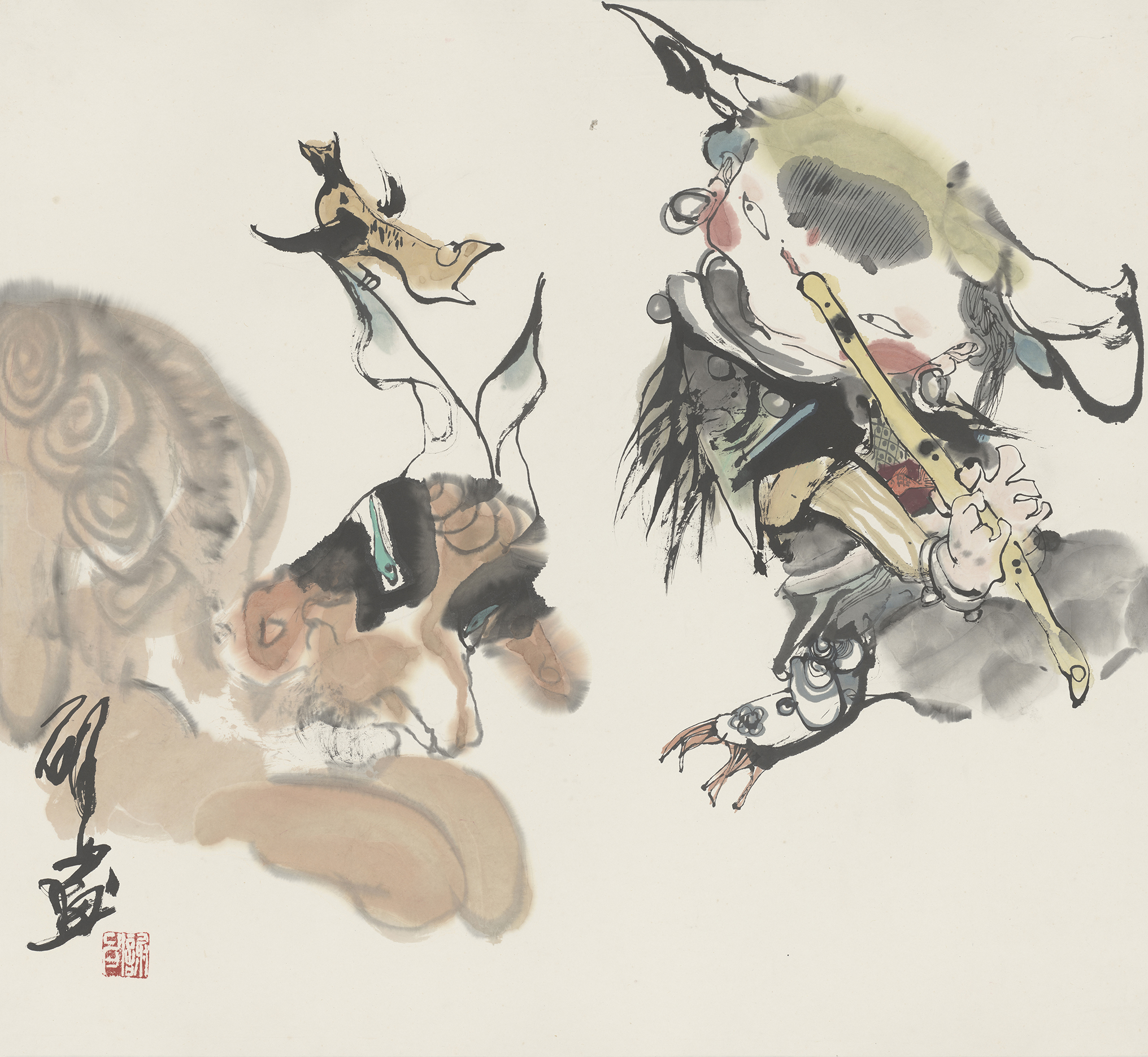 笙羊圖