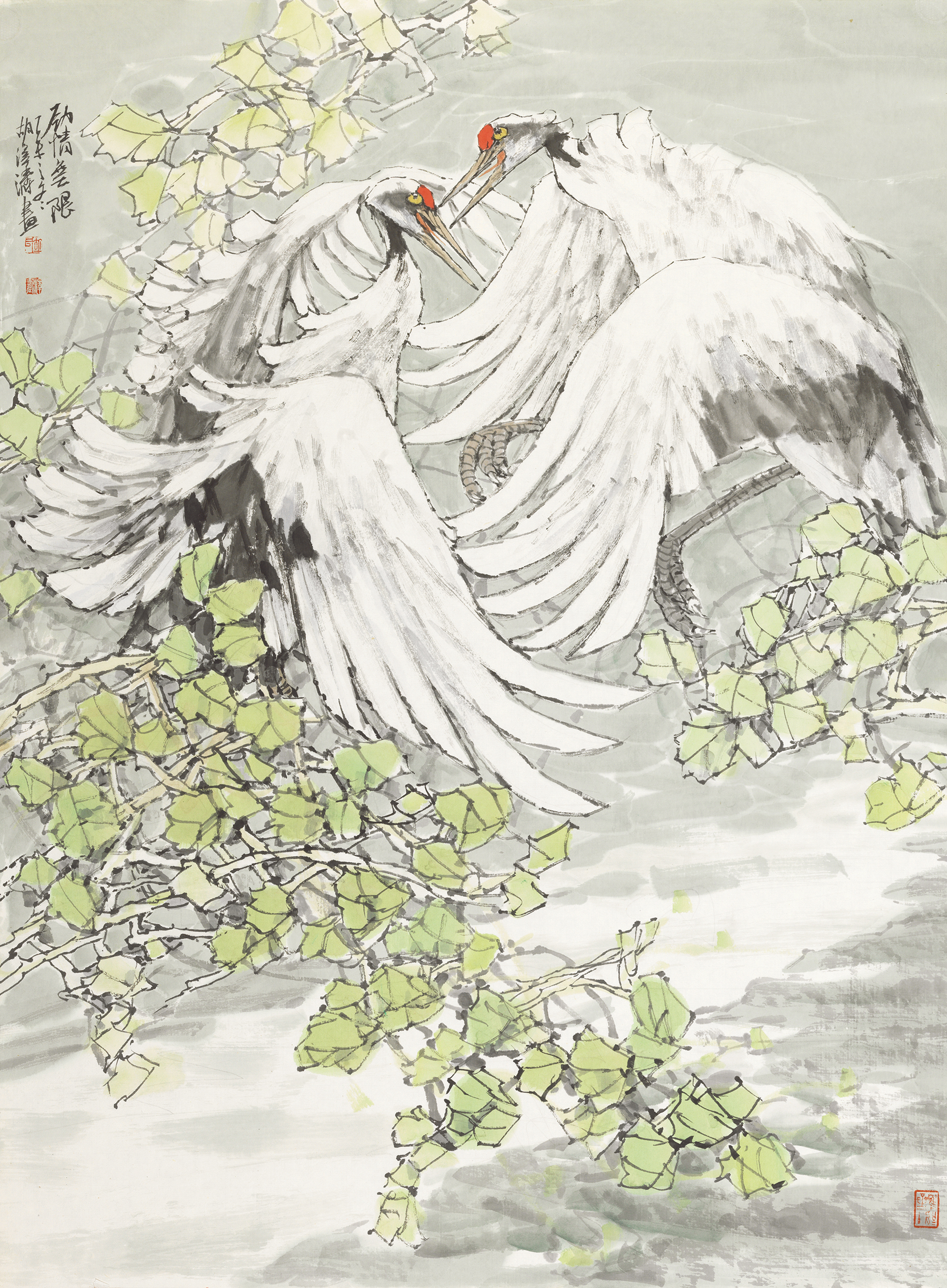 胡泽涛-劲情无限-鉴证备案-雅昌艺术网——艺术品门户网站