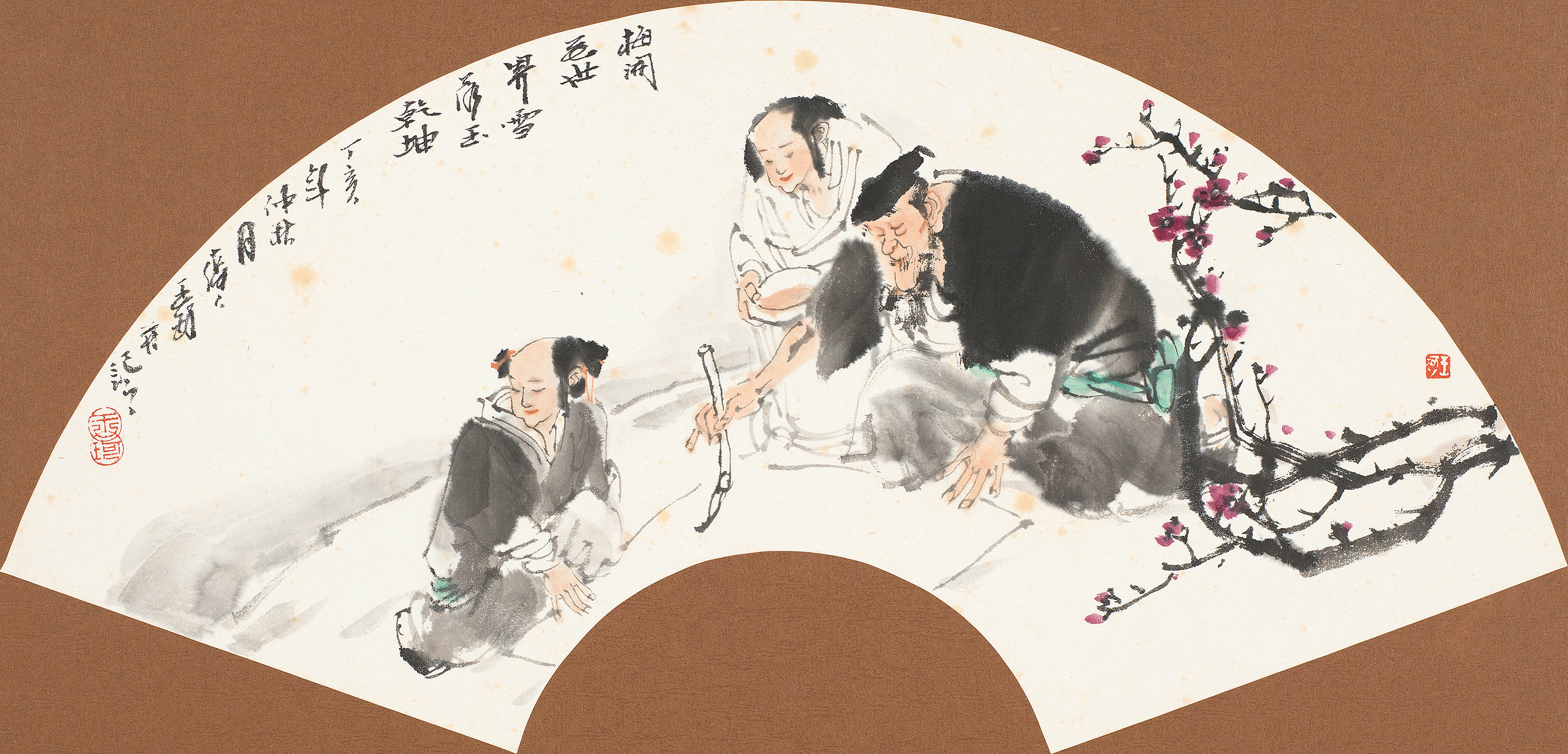 梅开花世界