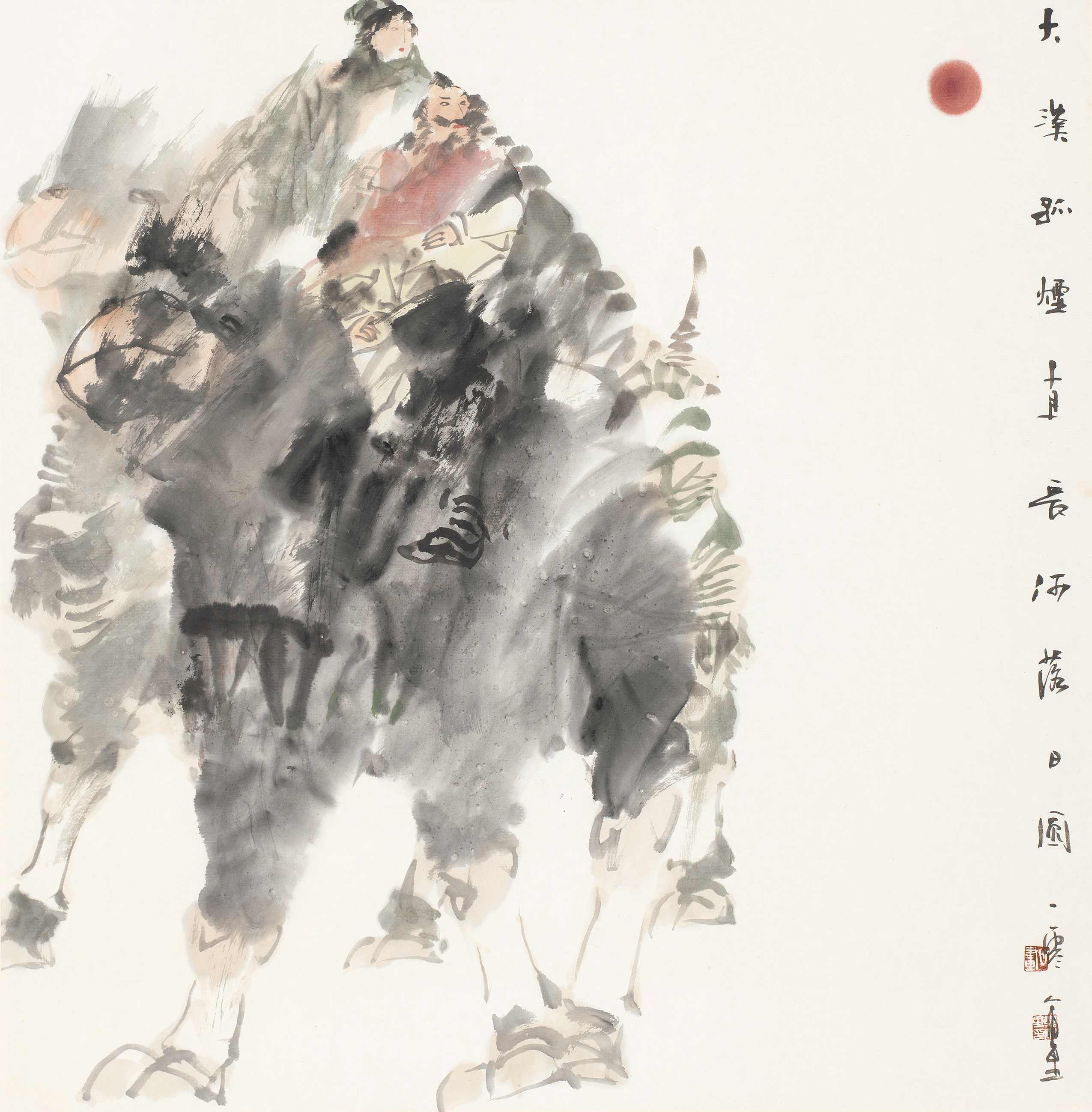 大漠孤烟直