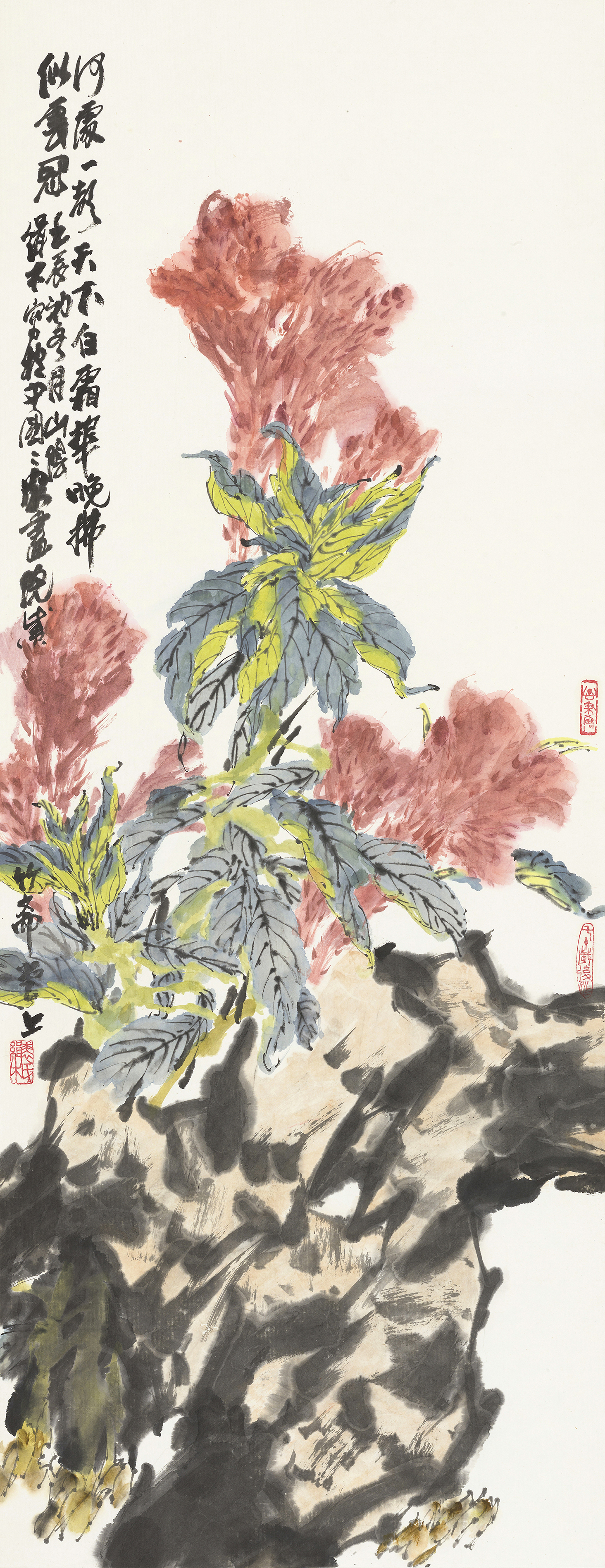 何处一声天下白