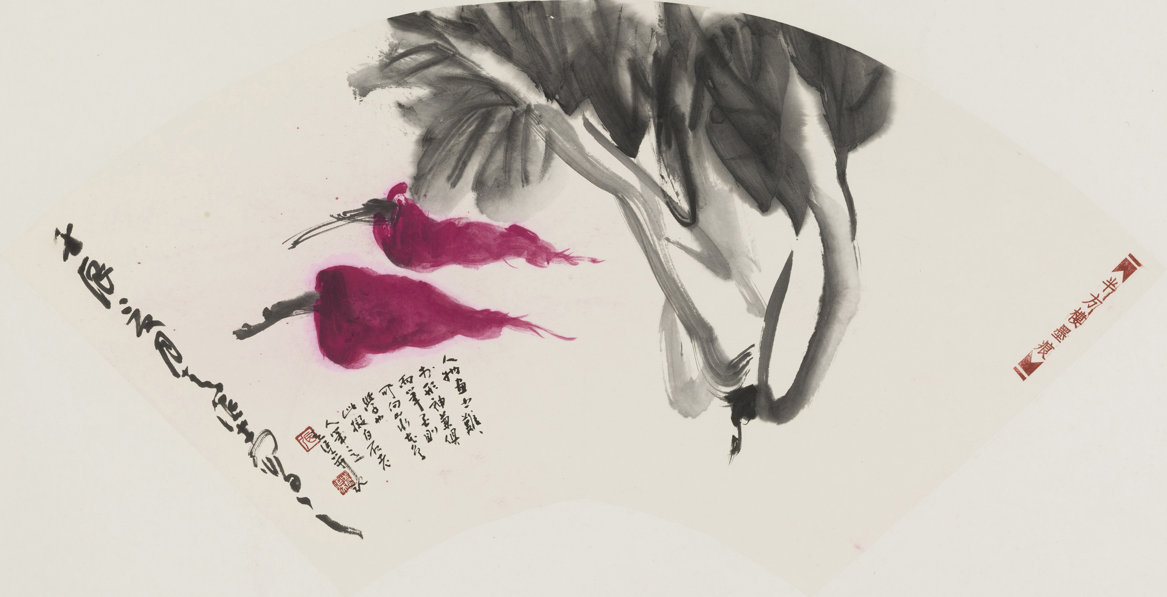 拟白石老人笔意
