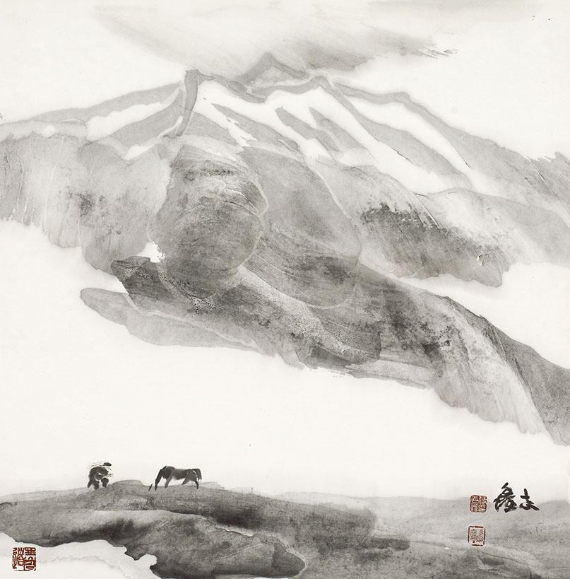 天山脚下