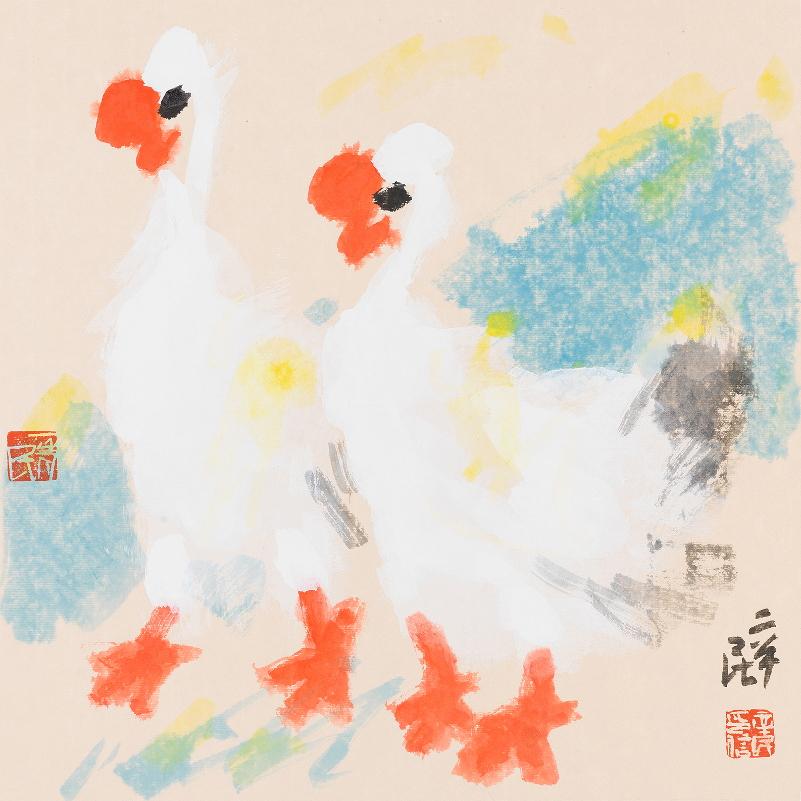 小白鹅