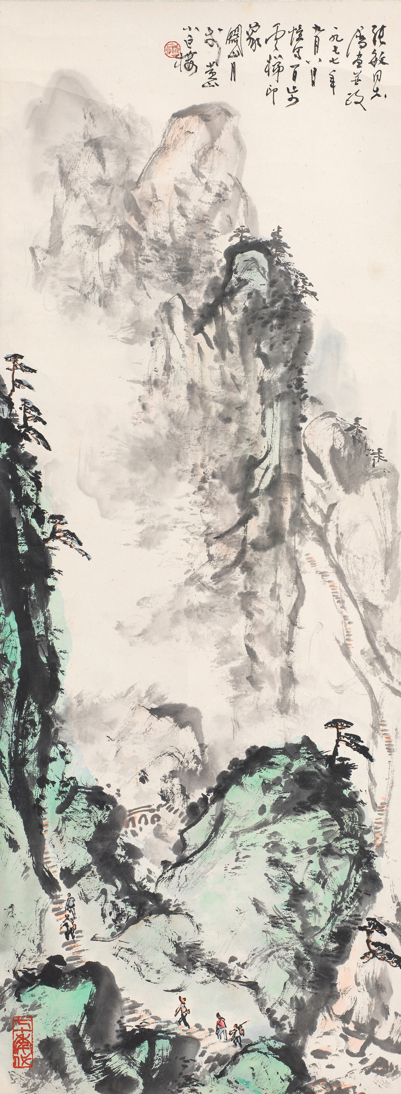 黄山百步梯
