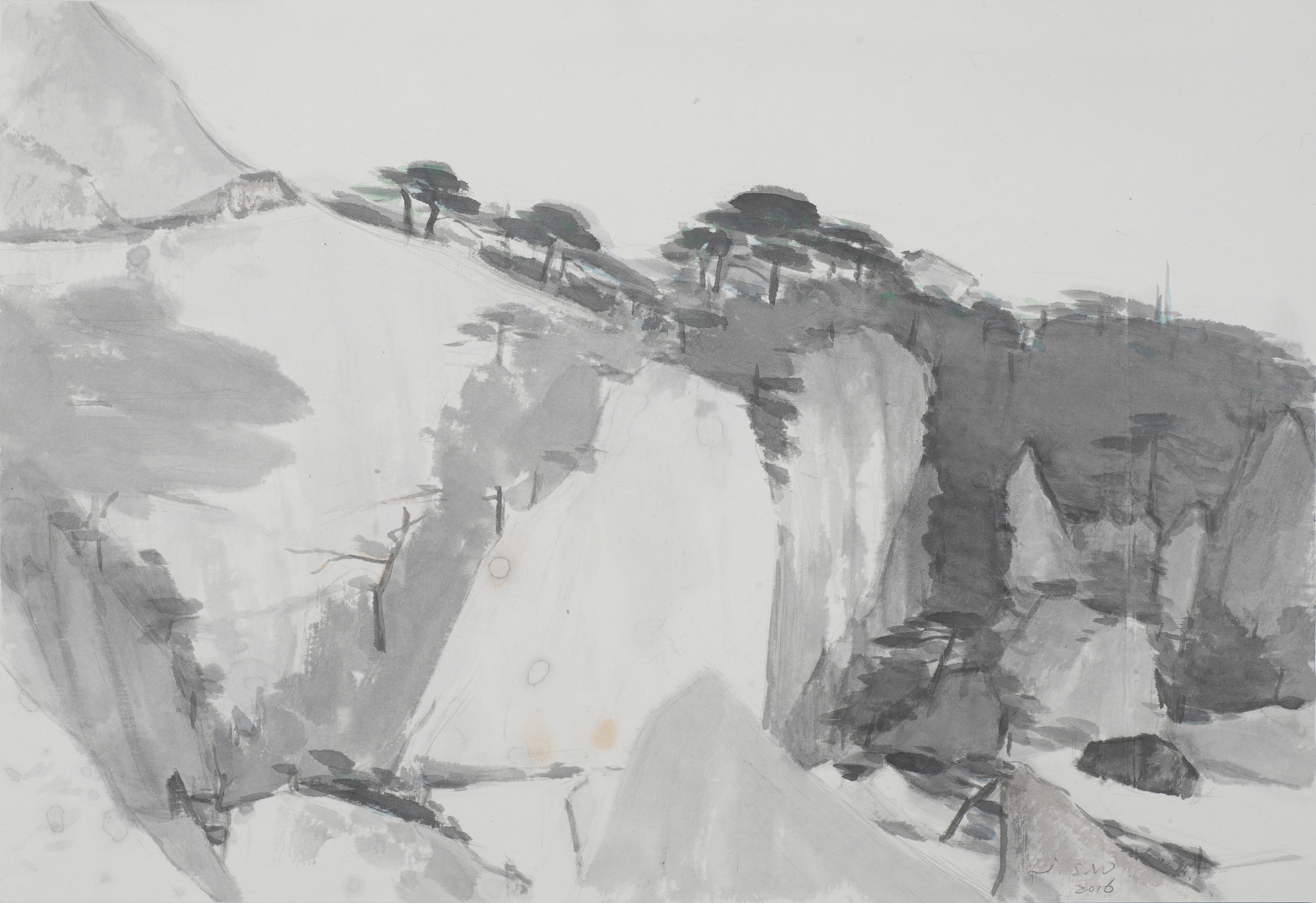 邻家山色二