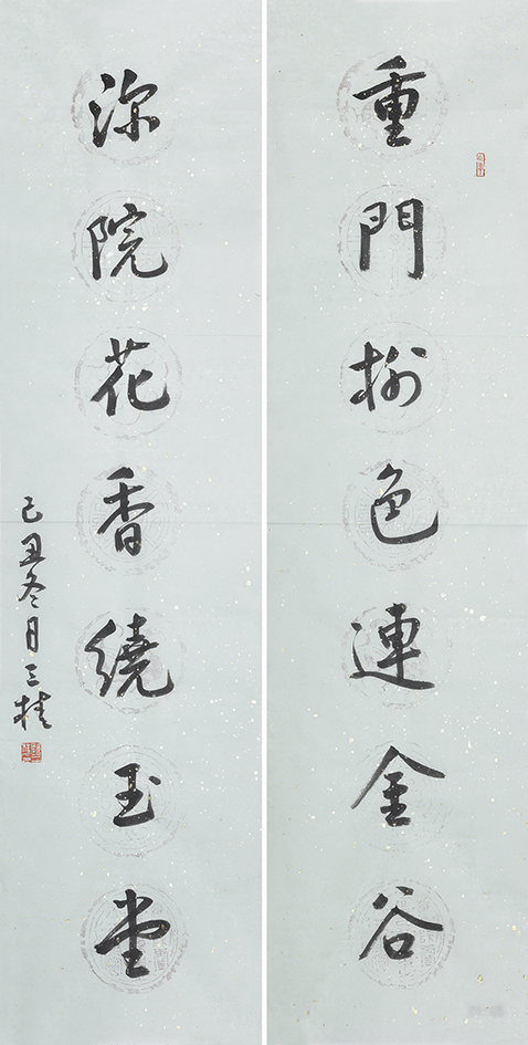 重门深院联