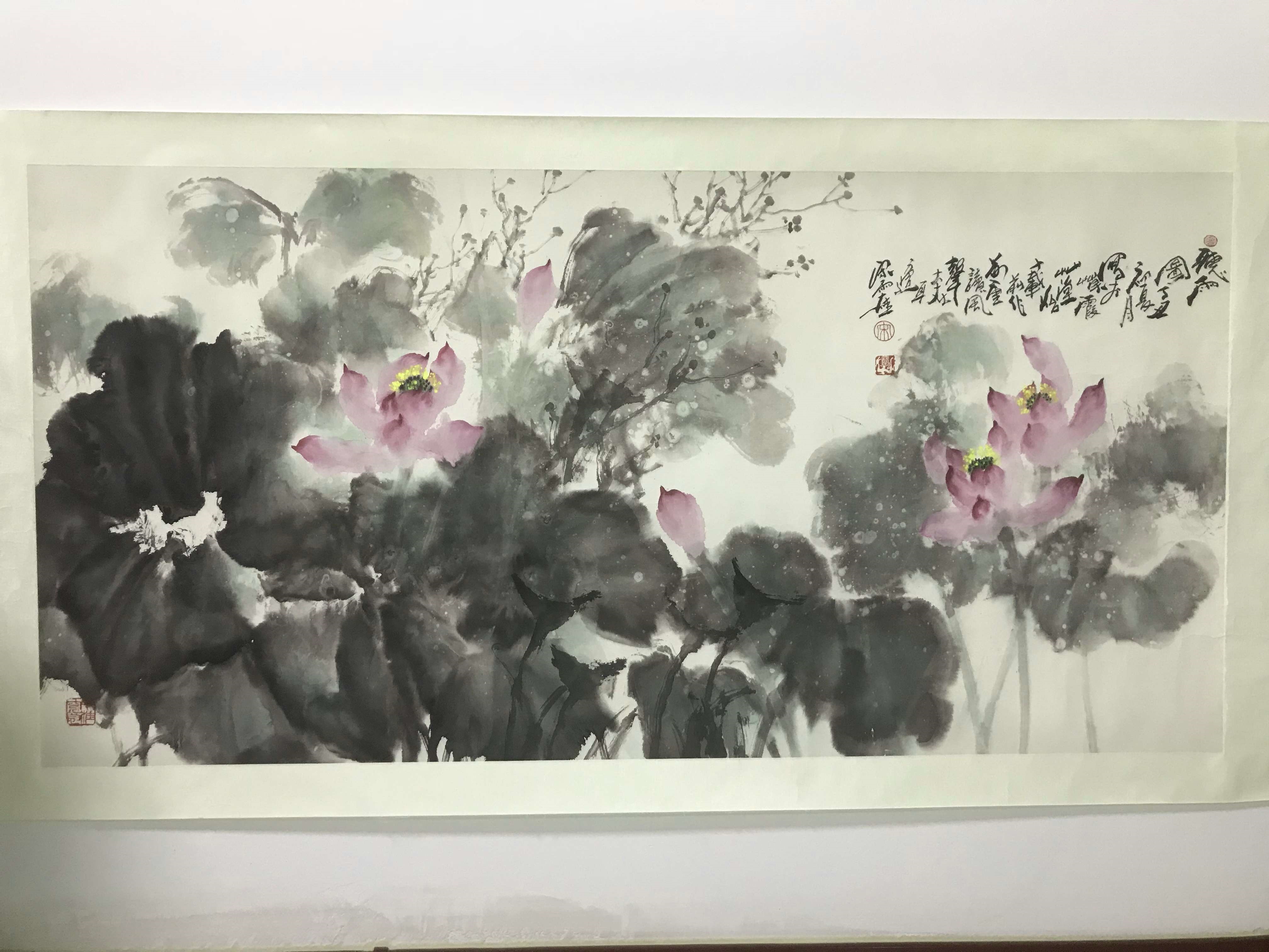 听雨图