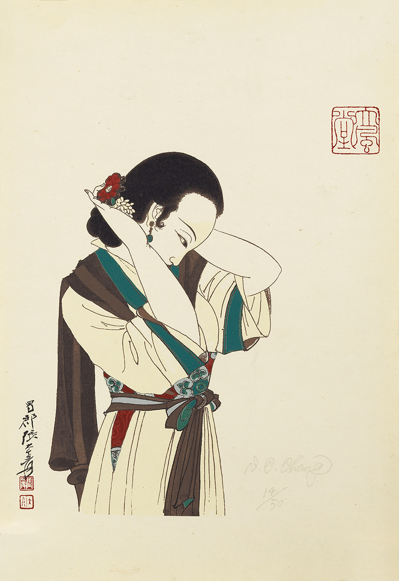 簪花侍女