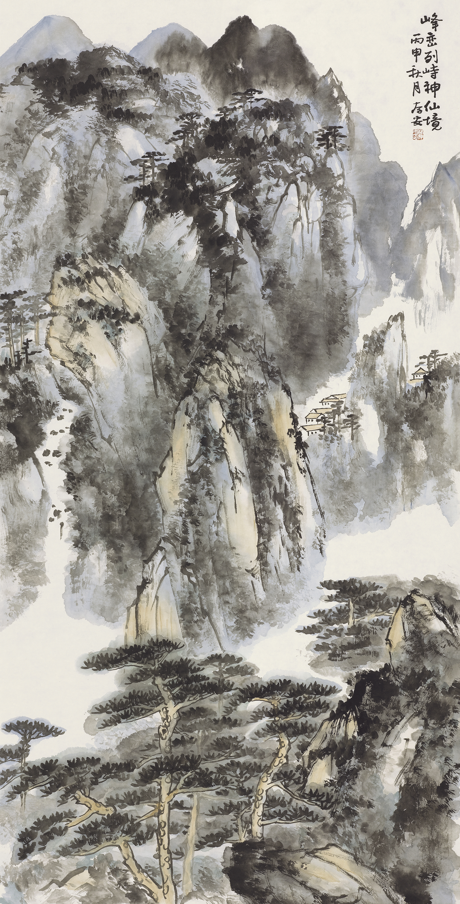峰峦列嶂神仙境