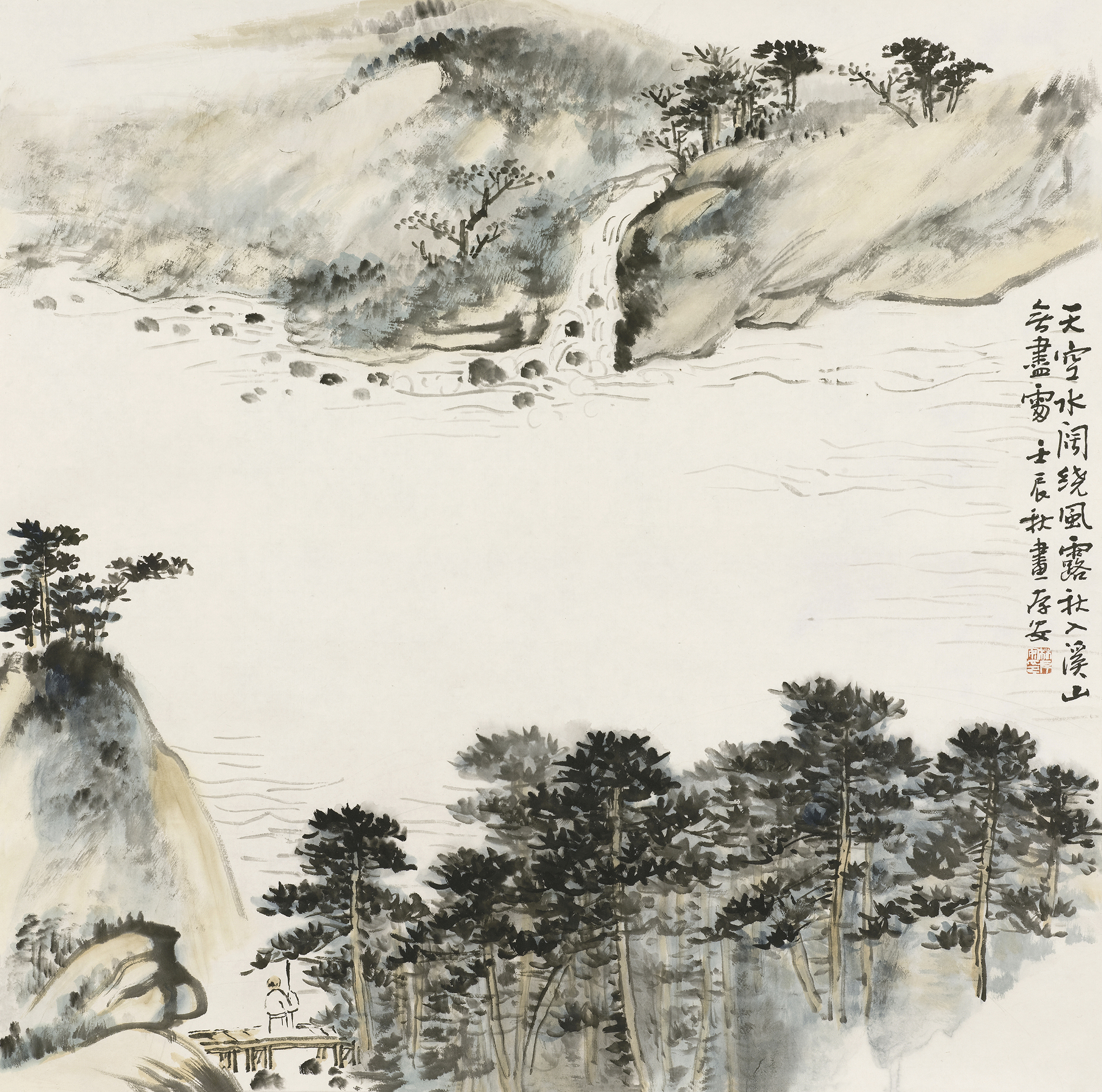 天空水阔