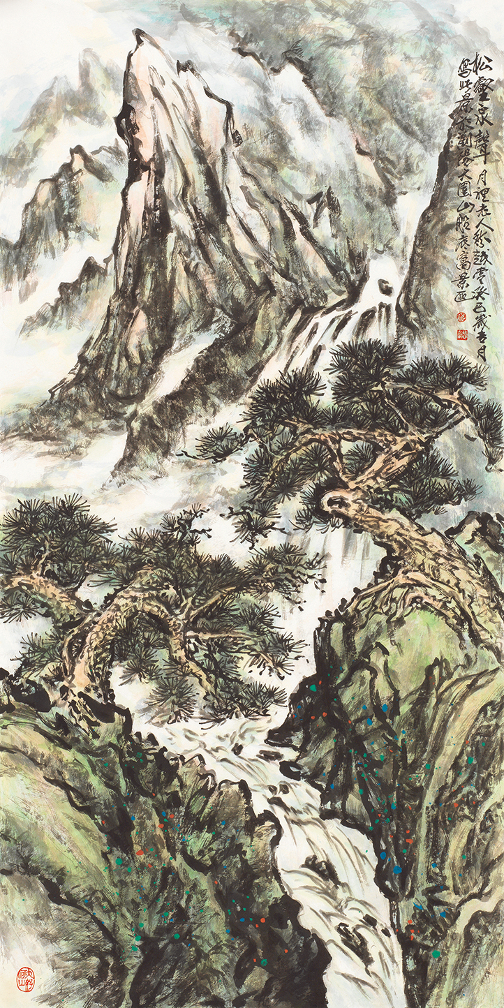 松壑泉声